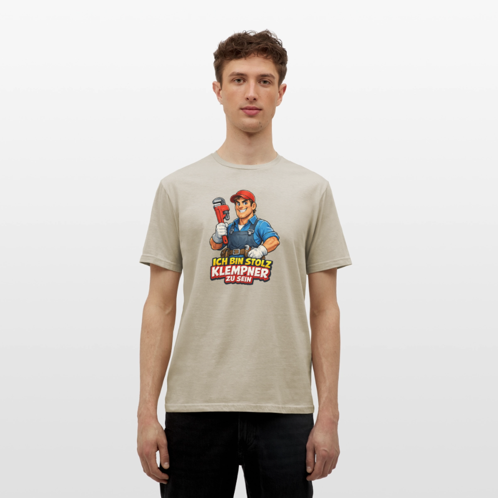SSW2824 ICH BIN STOLZ KLEMPNER ZU SEIN - Sandbeige