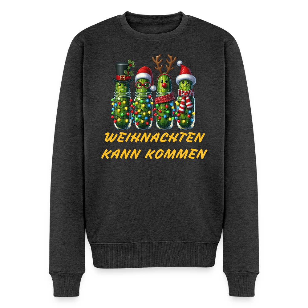 SSW2614WEIHNACHTEN KANN KOMMEN SWEATSHIRT - Anthrazit meliert