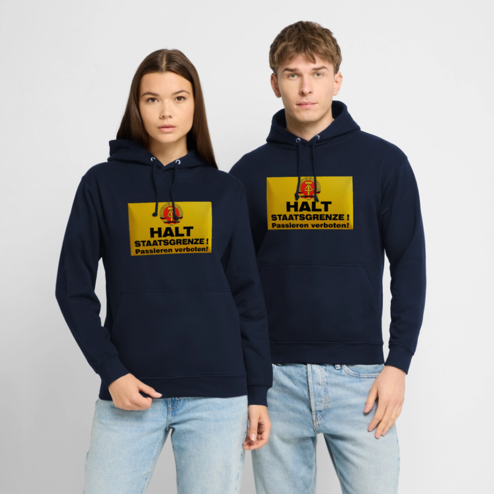 OSSI19 Hoodie HALT STAATSGRENZE - Navy