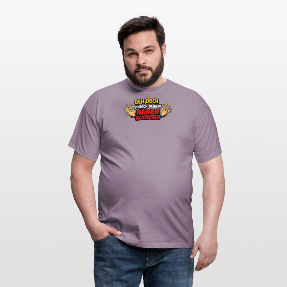 SSW2800 GEH DOCH EINFACH DEINEN NAMEN KLATSCHEN - Lilagrau 