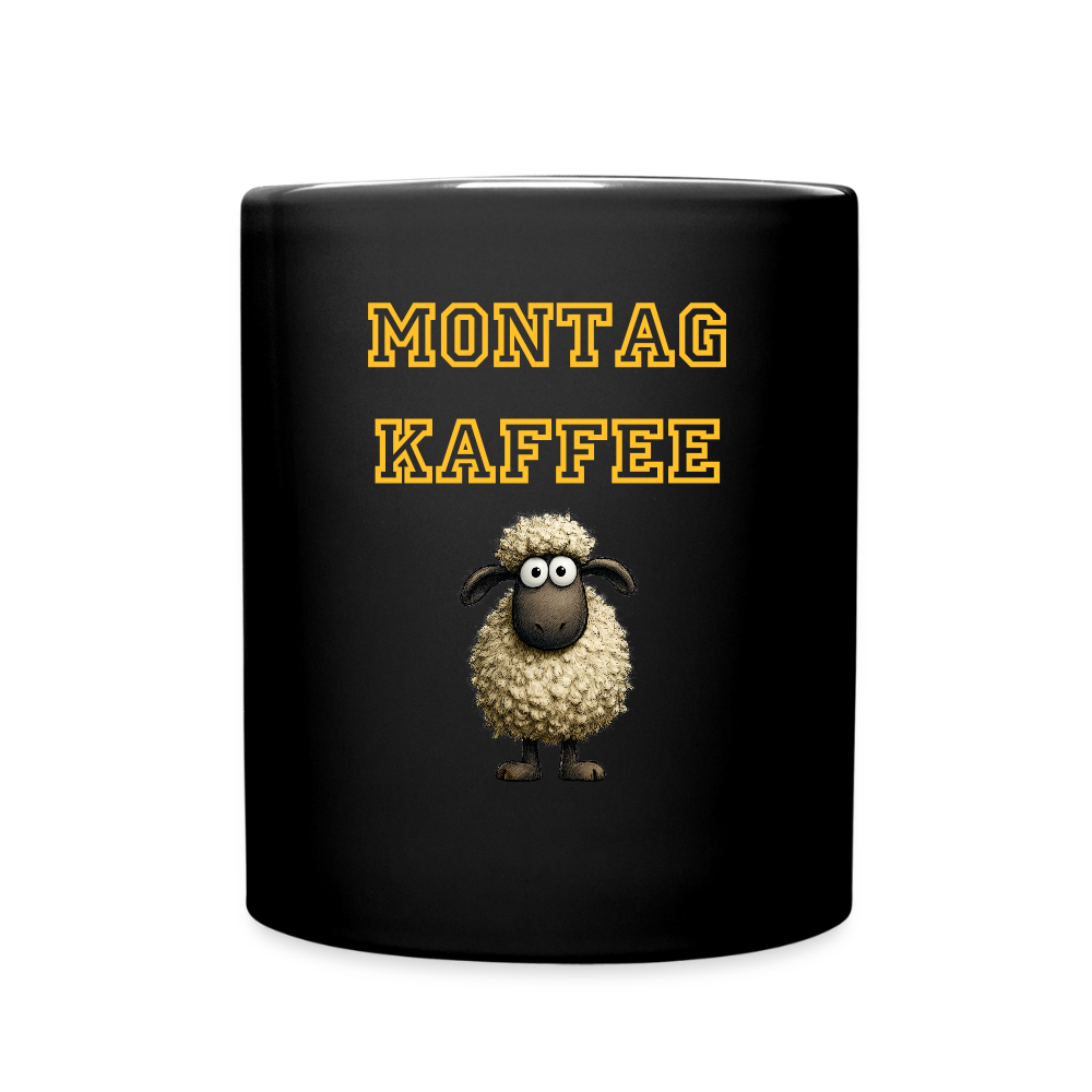 SSW2571 Montag KAFFEE Schaf - Schwarz