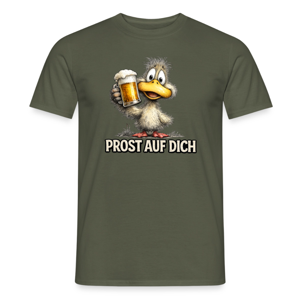 SSW2880Ente Prost auf dich - Militärgrün
