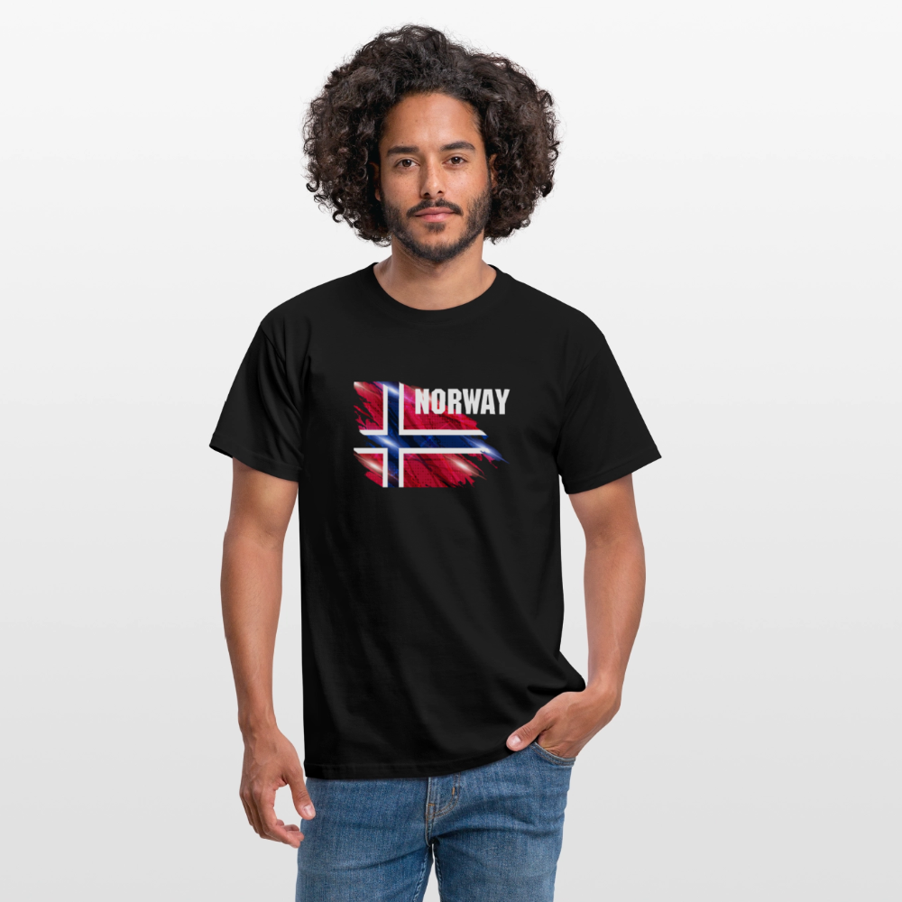 SSW2535 Flag of Norway - Schwarz