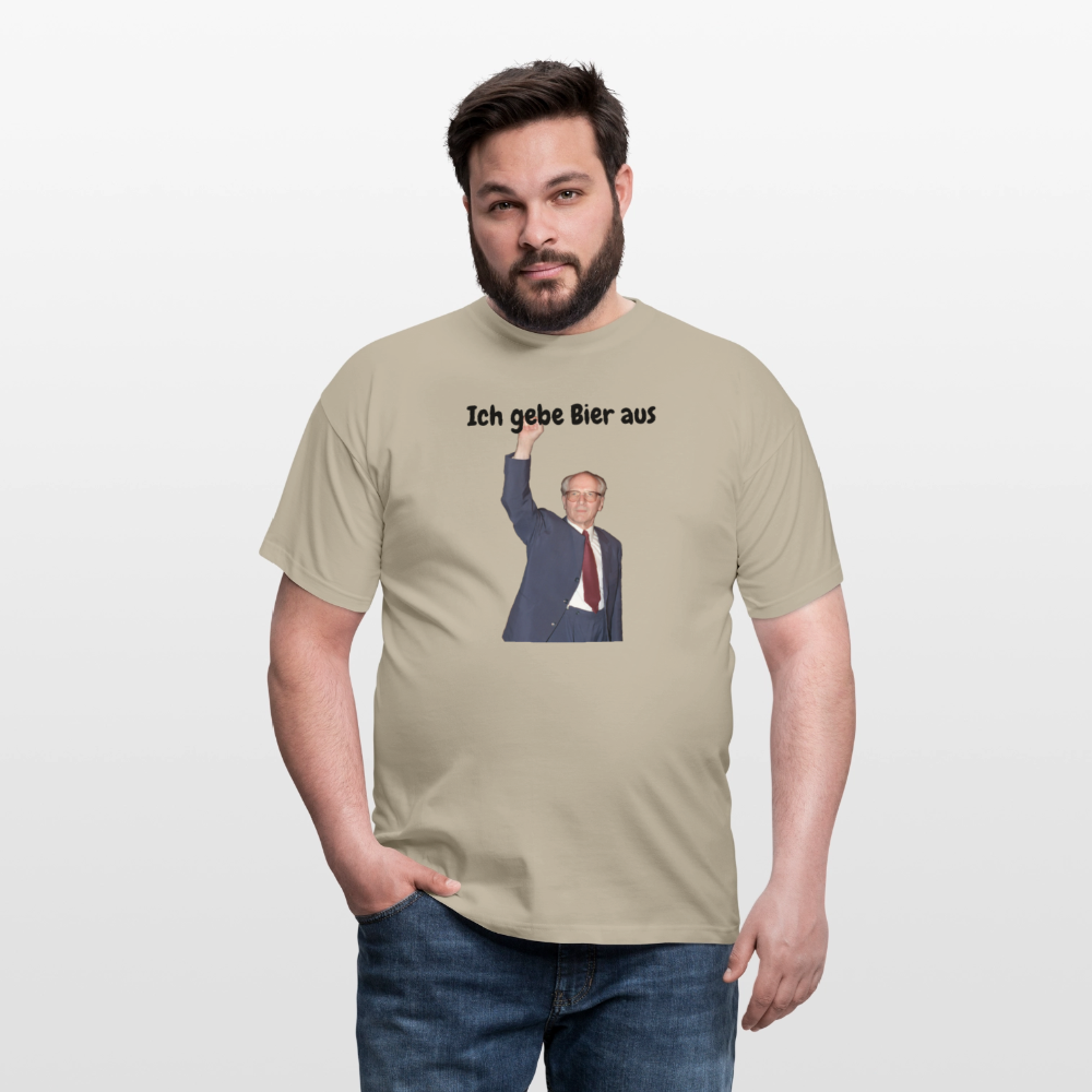 OSSI15Ich gebe Bier aus - Sandbeige