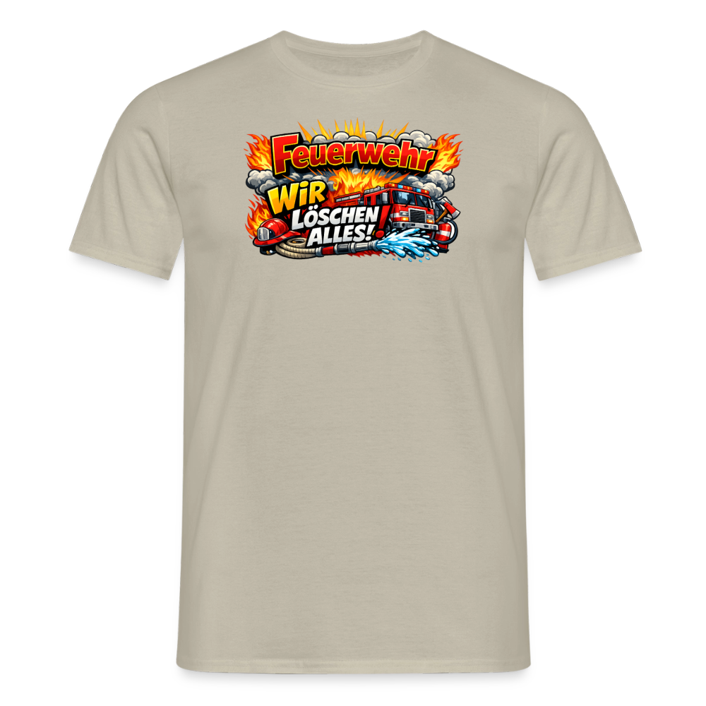 SSW2814 FEUERWEHR WIR LÖSCHEN ALLES - Sandbeige