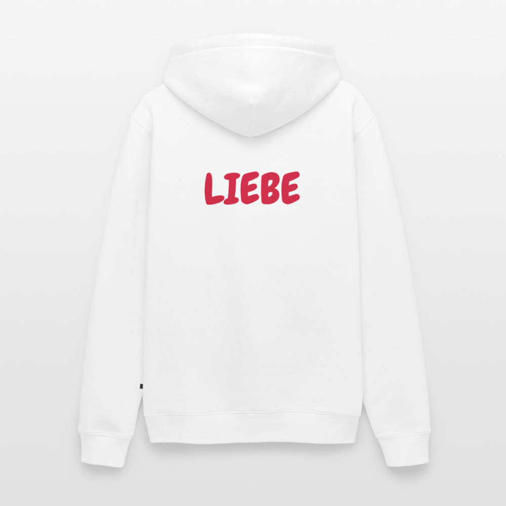 SSW1423 Hoodie LIEBE an die Person hinter mir - Weiß