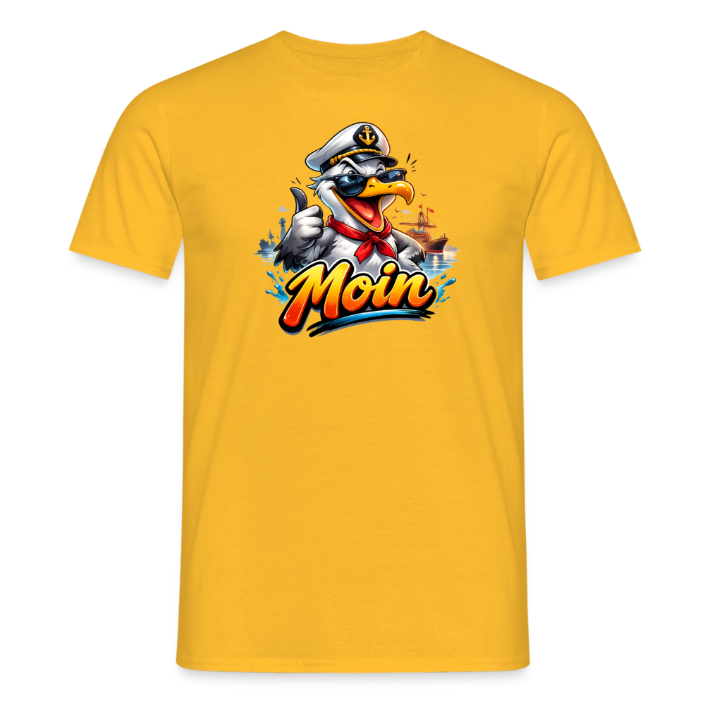 SSW2807 Möwe Moin Halstuch Mütze - Gelb