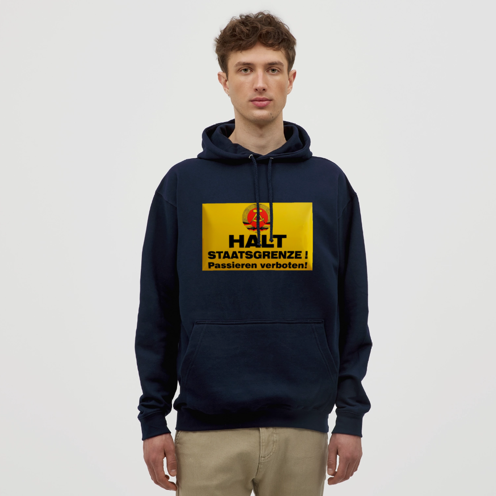 OSSI19 Hoodie HALT STAATSGRENZE - Navy