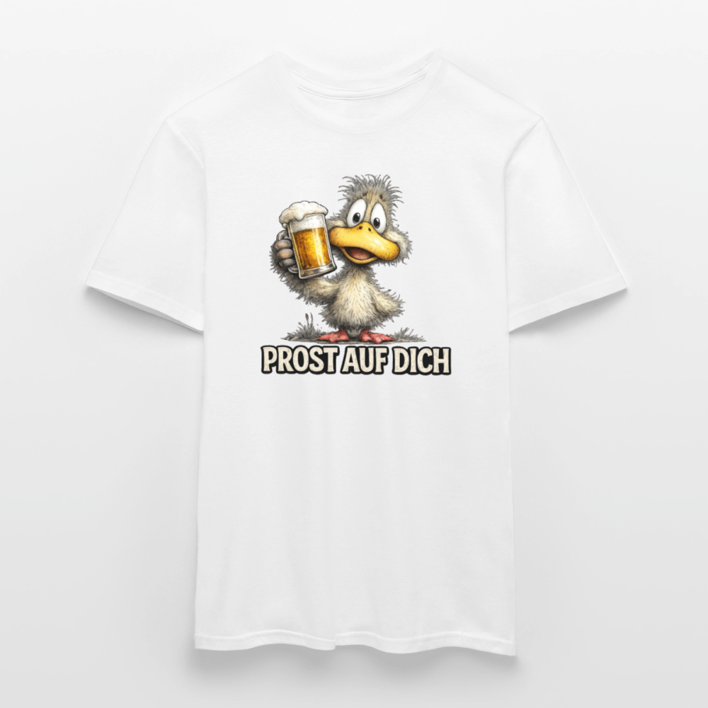 SSW2880Ente Prost auf dich - Weiß