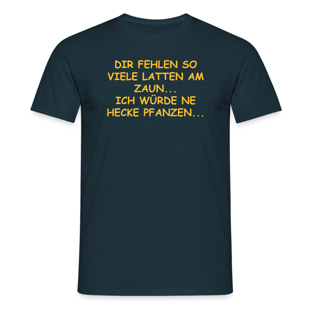 SSW2495DIR FEHLEN SO VIELE LATTEN AM ZAUN... ICH WÜRDE NE HECKE PFANZEN... - Navy