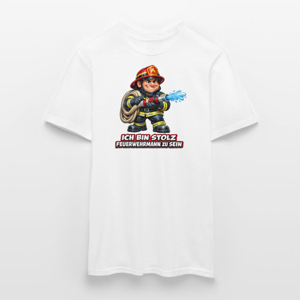 SSW2822 ICH BIN STOLZ FEUERWEHRMANN ZU SEIN - Weiß