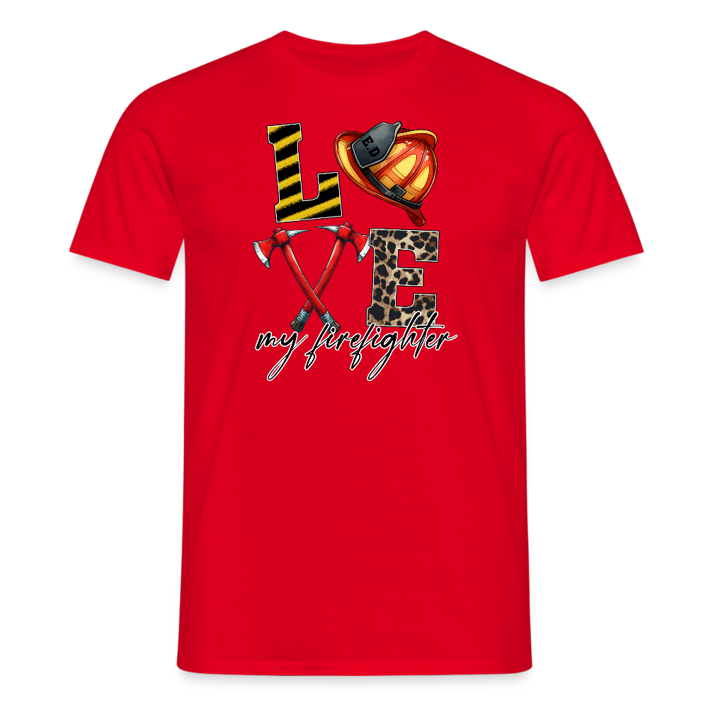 SSW2646Love meine Feuerwehr - Rot