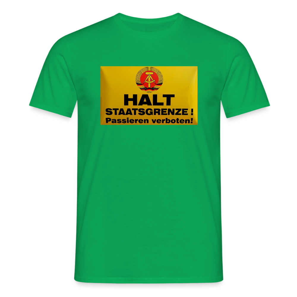 OSSI19 Tshirt HALT STAATSGRENZE - Kelly Green