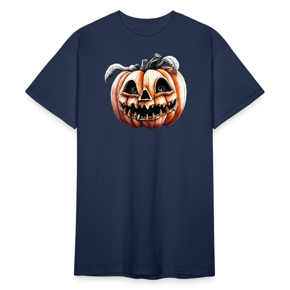 SSW2234 Bunter_Halloween-Kuerbis_mit_gruseligem_Gesicht - Navy