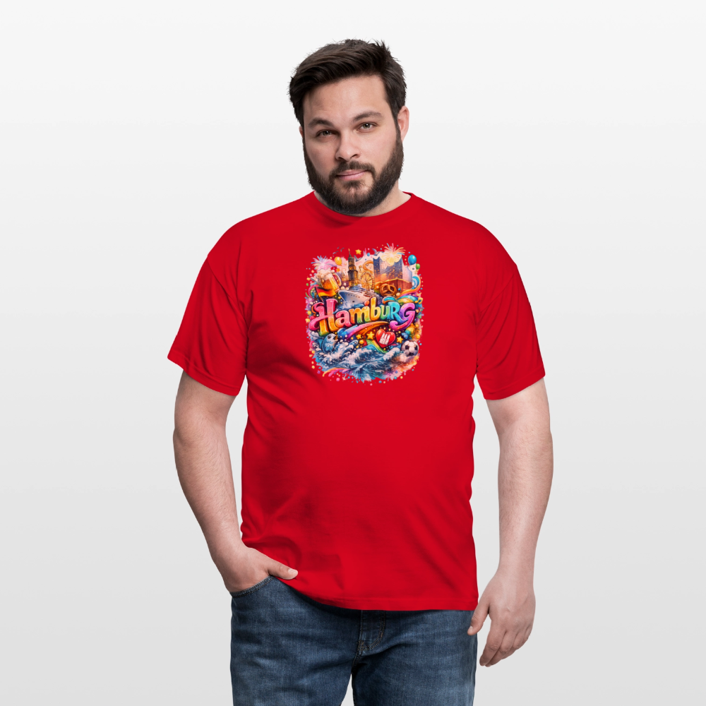 SSW2680Hamburg Verrückt und Bunt2 - Rot
