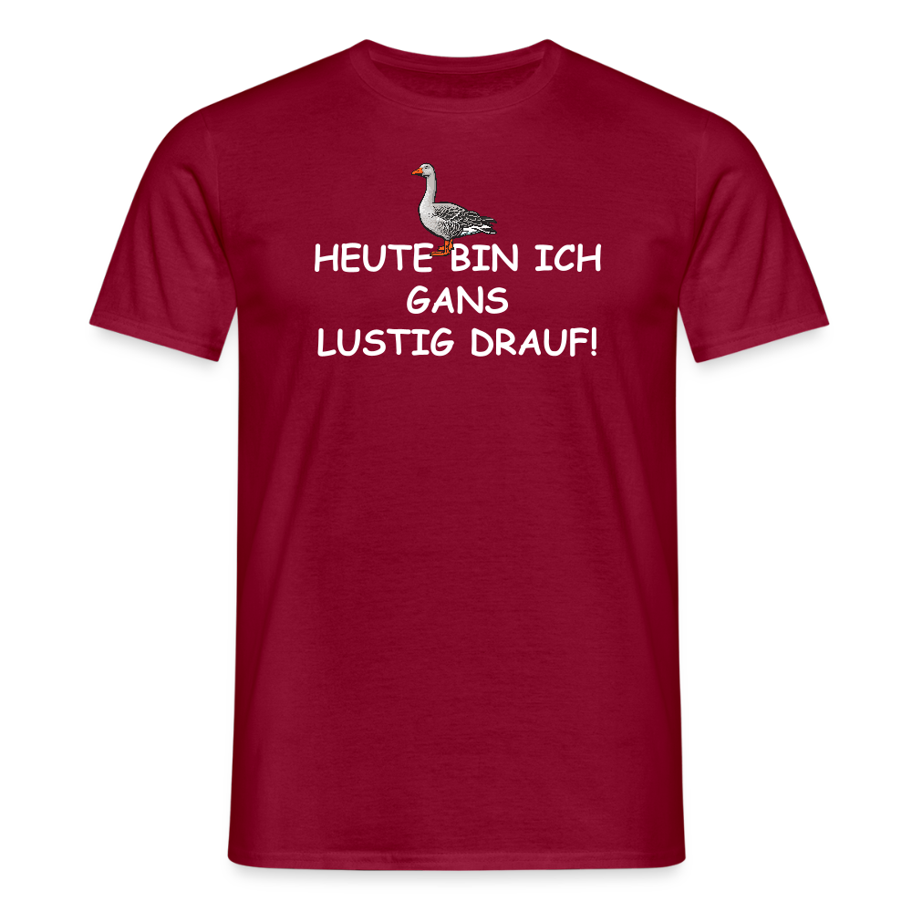 SSW2656HEUTE BIN ICH GANS LUSTIG DRAUF! - Ziegelrot