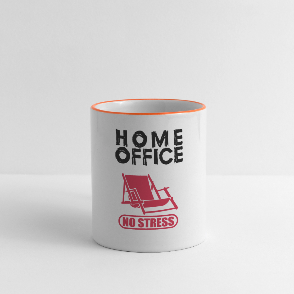 SSW2565HOME OFFICE NO STRESS - Weiß/Orange