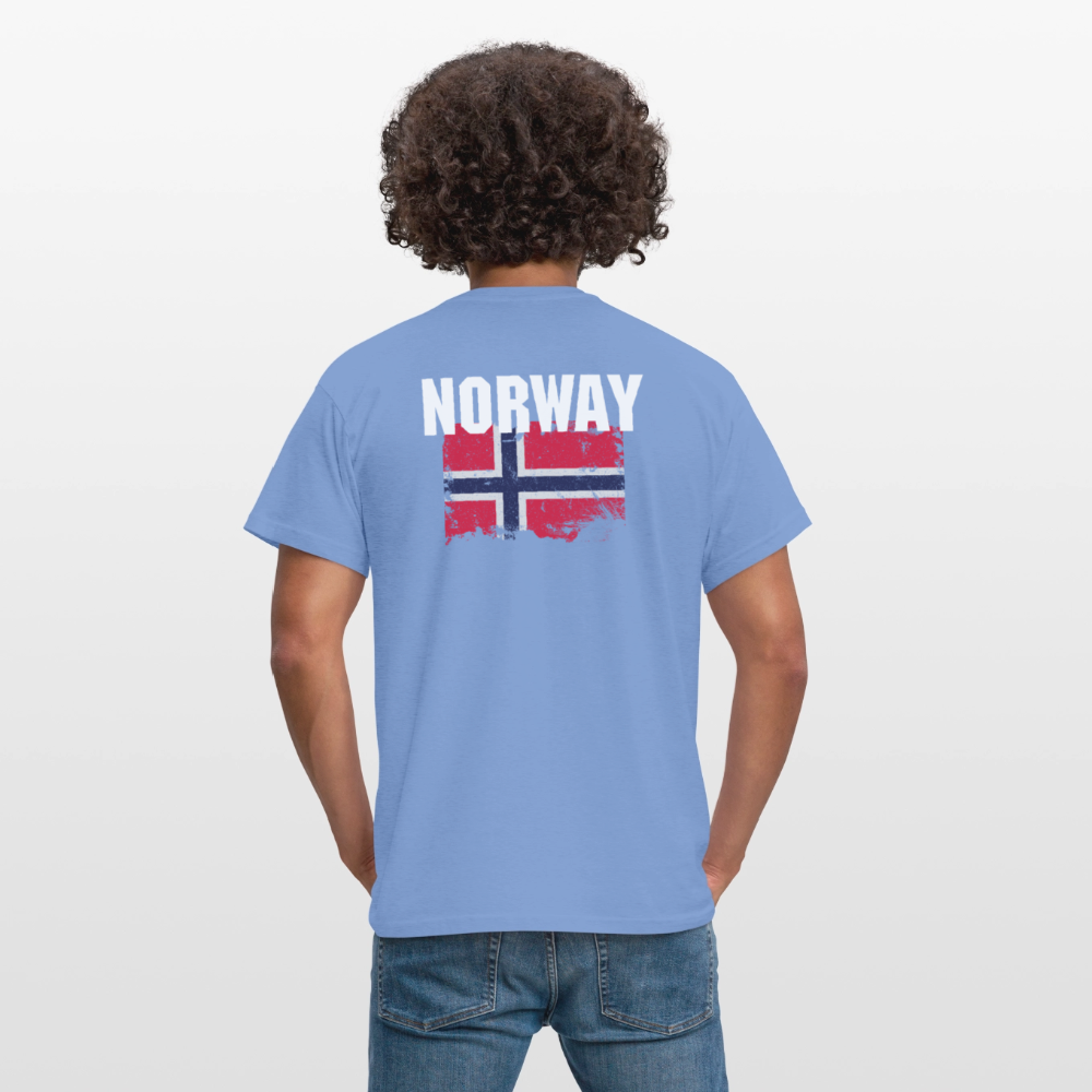 SSW2523 Flag of Norway - carolina blue