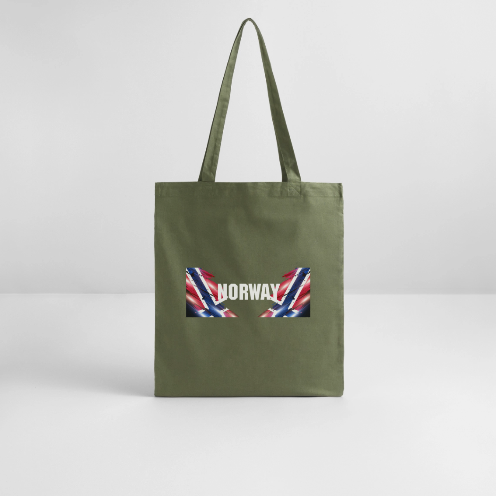 SSW2529 Stofftasche Flag of Norway - Khaki