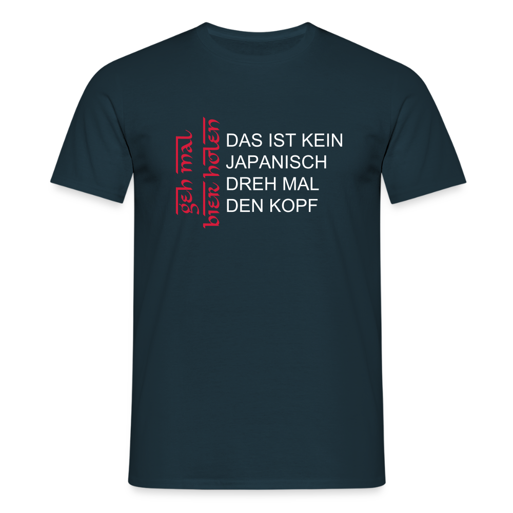SSW2456DAS IST KEIN JAPANISCH DREH MAL DEN KOPF - Navy