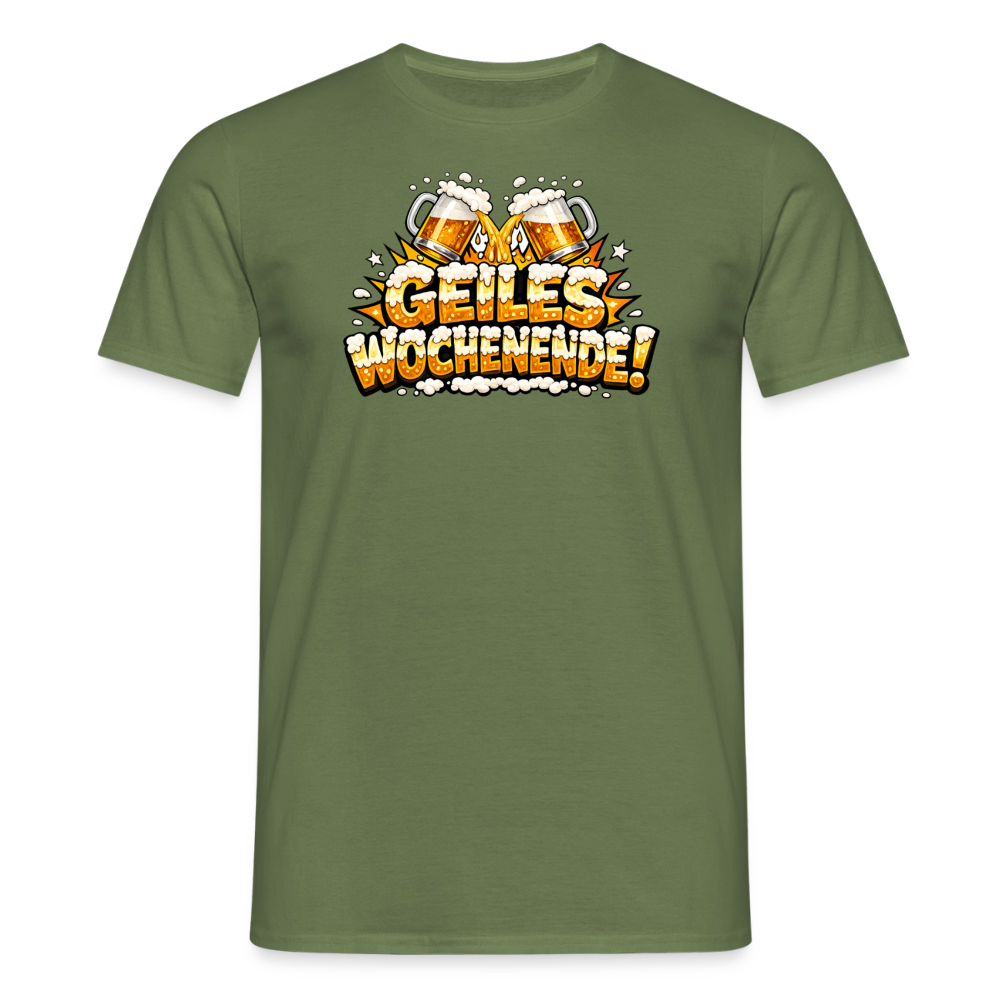 SSW2851 GEILES WOCHENENDE BIER - Militärgrün