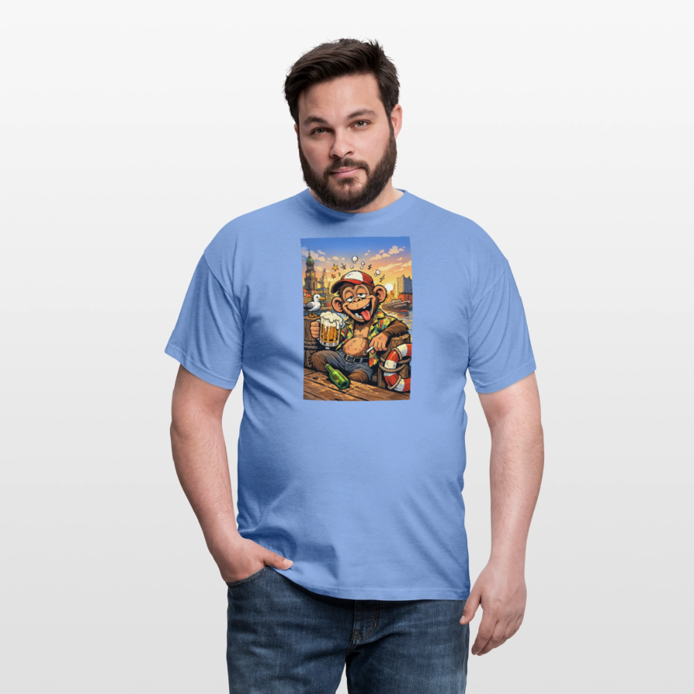 SSW2724 Affe Hamburg Bier - Carolina Blue