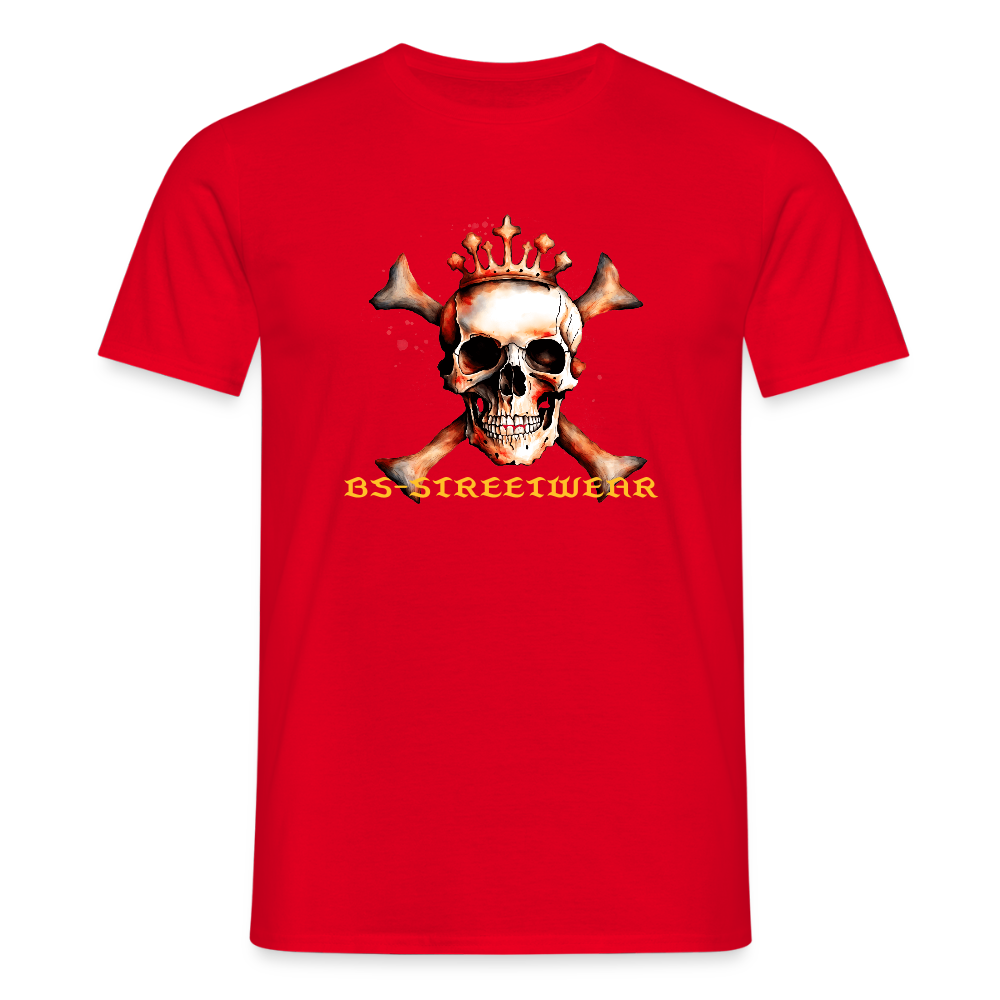 SSW2498Totenkopf BS Streetwear - Rot