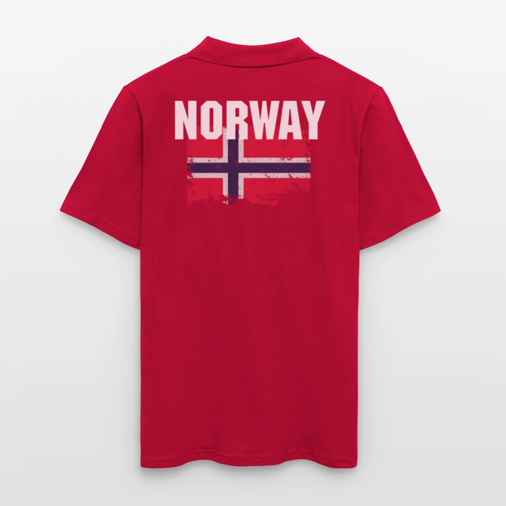 SSW2524 Flag of Norway - cherry red