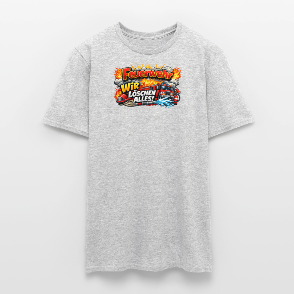SSW2814 FEUERWEHR WIR LÖSCHEN ALLES - Grau meliert