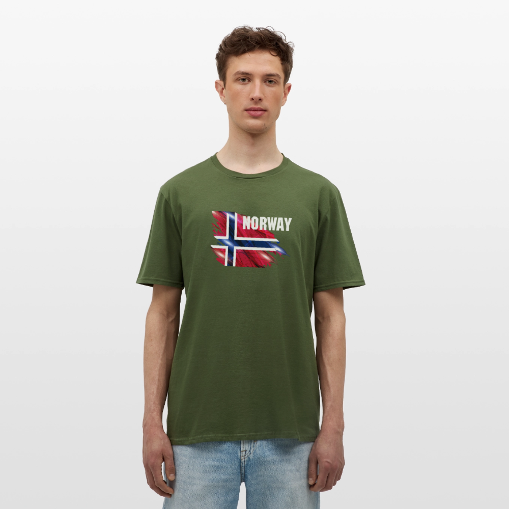 SSW2535 Flag of Norway - Militärgrün