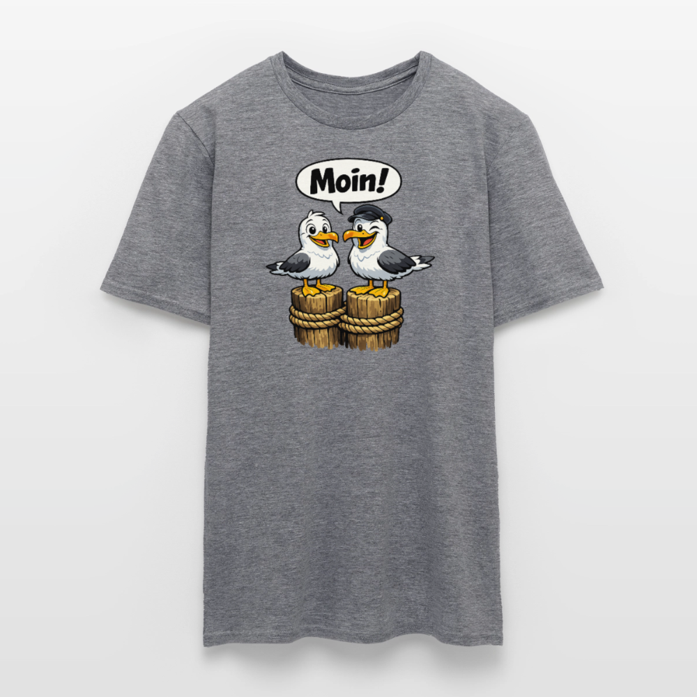 SSW2718Möwen sagen Moin - Graphit meliert