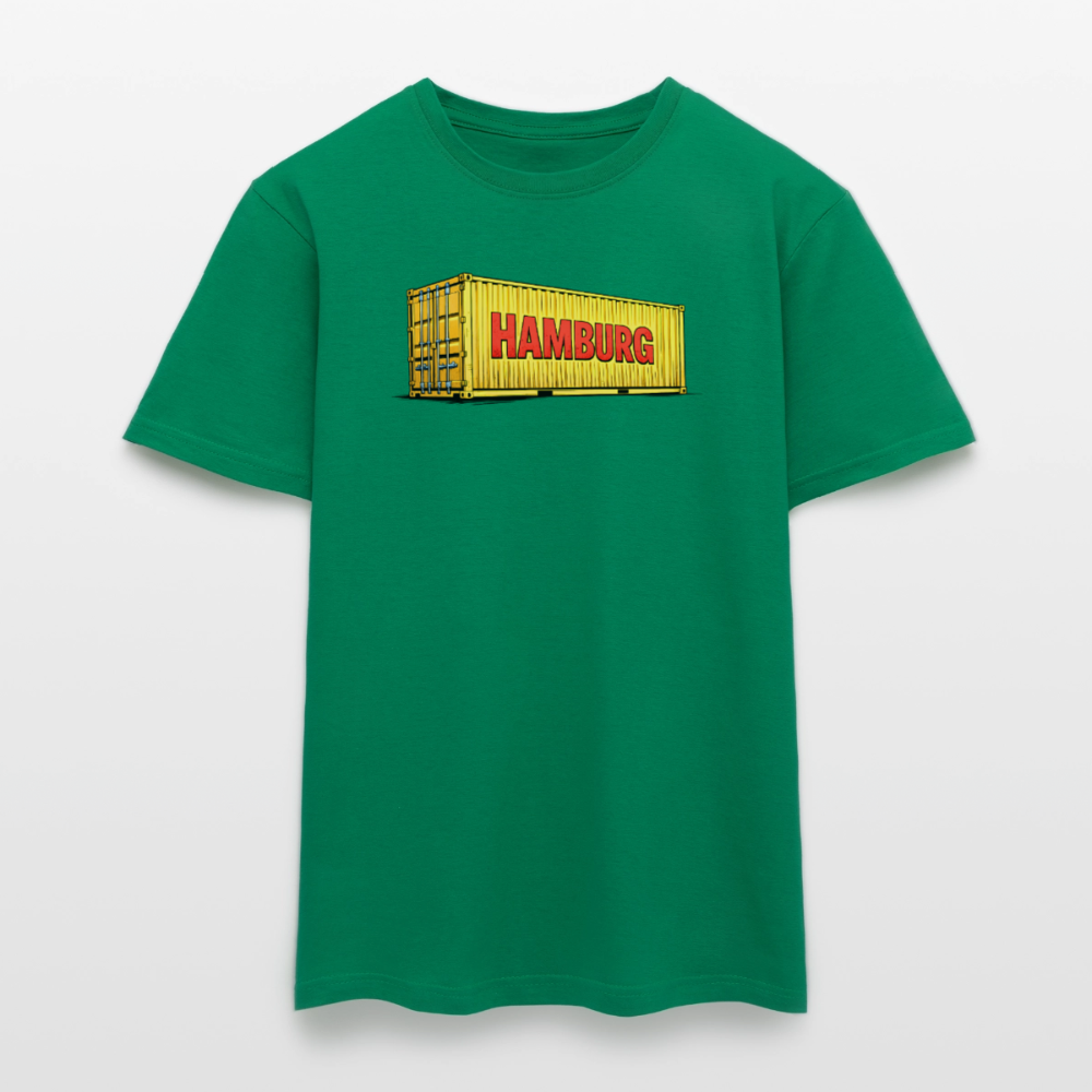 SSW2860Hafen Hamburg gelber Container - Kelly Green