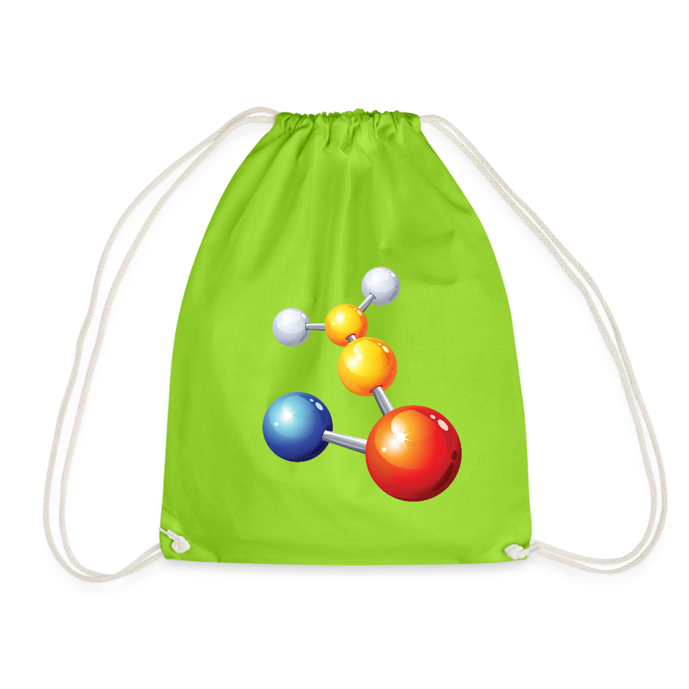 Molecule structure - Neongrün