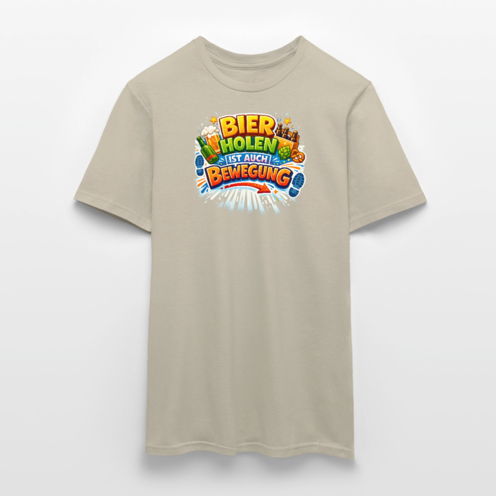 SSW2779 BIER HOLEN IST AUCH BEWEGUNG - Sandbeige