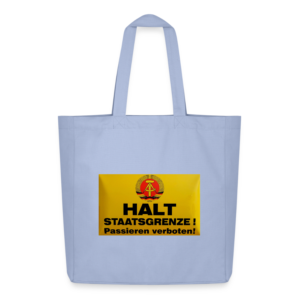 OSSI19 Stofftasche HALT STAATSGRENZE - Sky