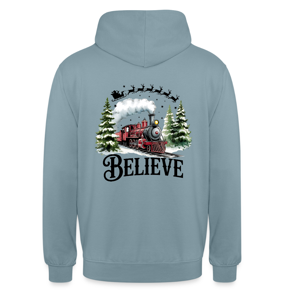 SSW2610 Weihnachten Eisenbahn - Nebelblau