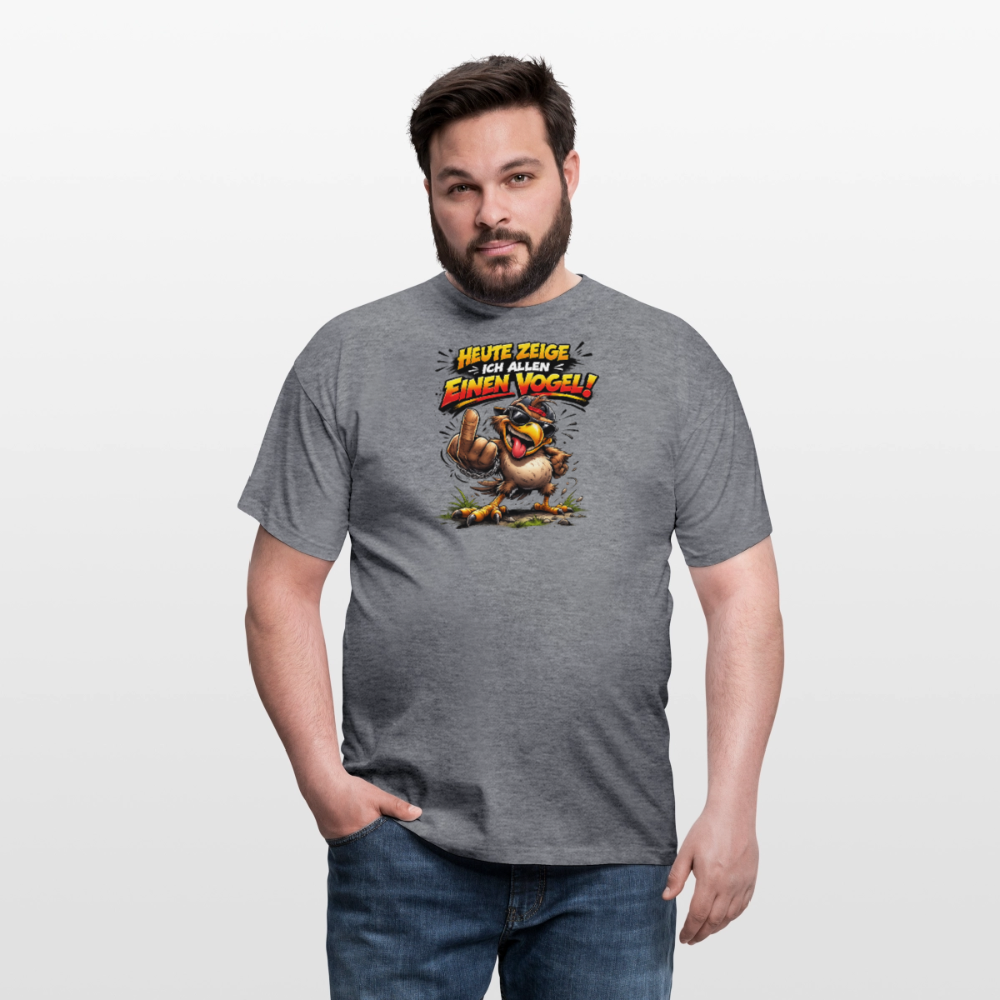 SSW2798 HEUTE ZEIGE ICH ALLEN EINEN VOGEL - Graphit meliert