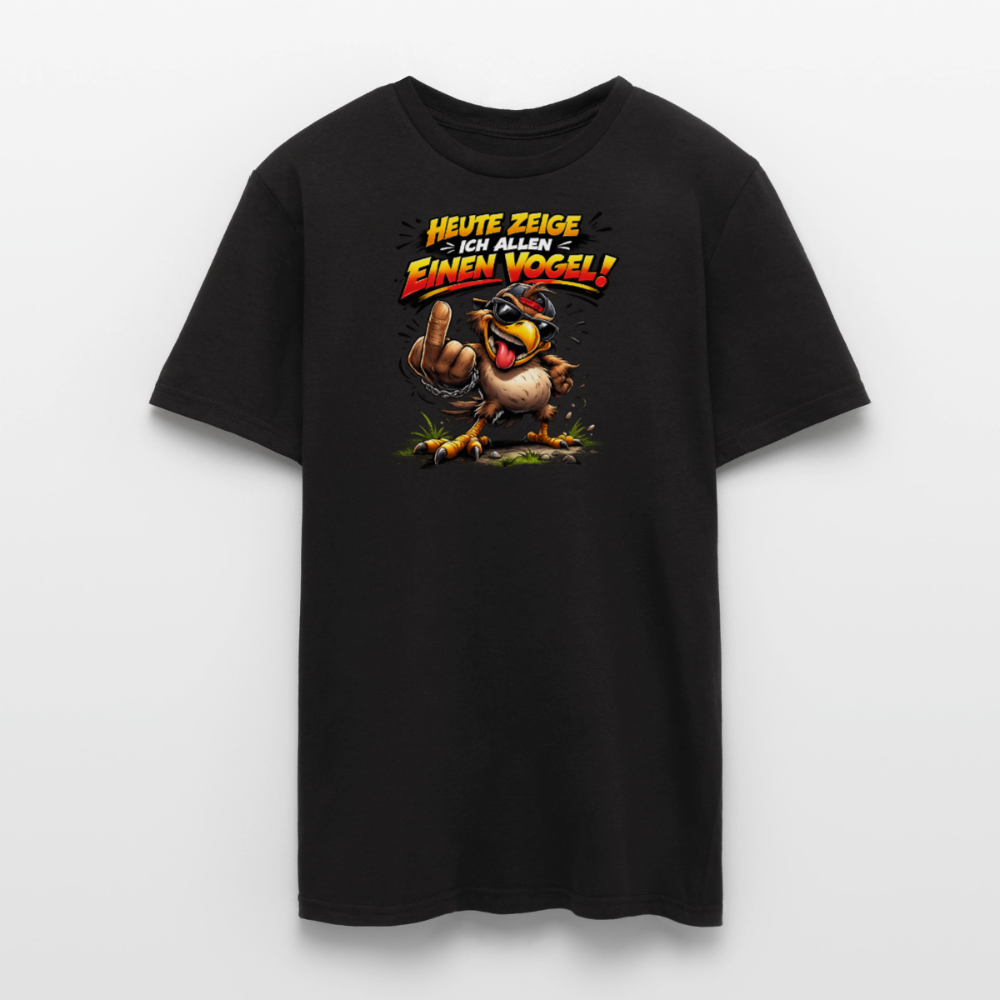 SSW2798 HEUTE ZEIGE ICH ALLEN EINEN VOGEL - Schwarz