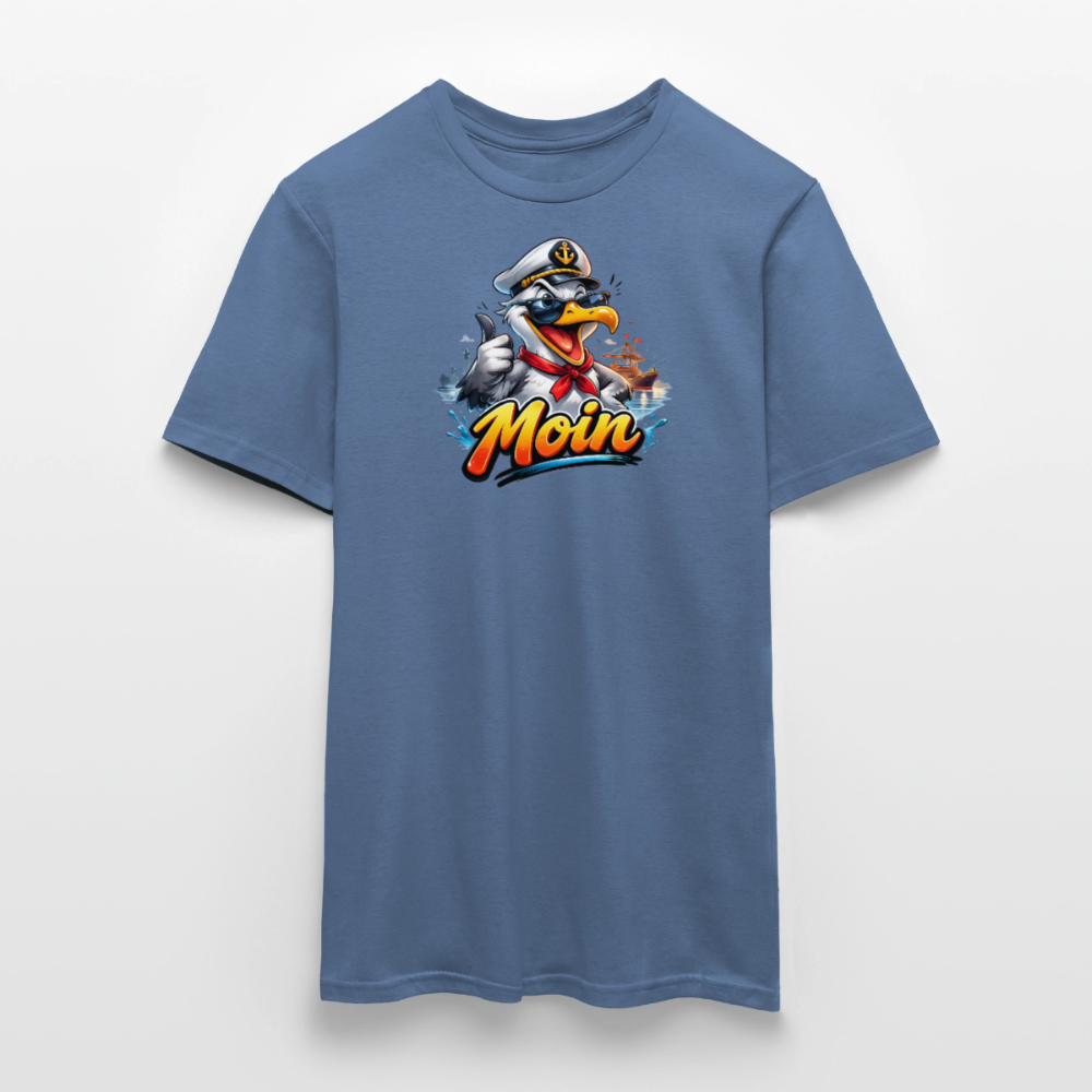 SSW2807 Möwe Moin Halstuch Mütze - Taubenblau 