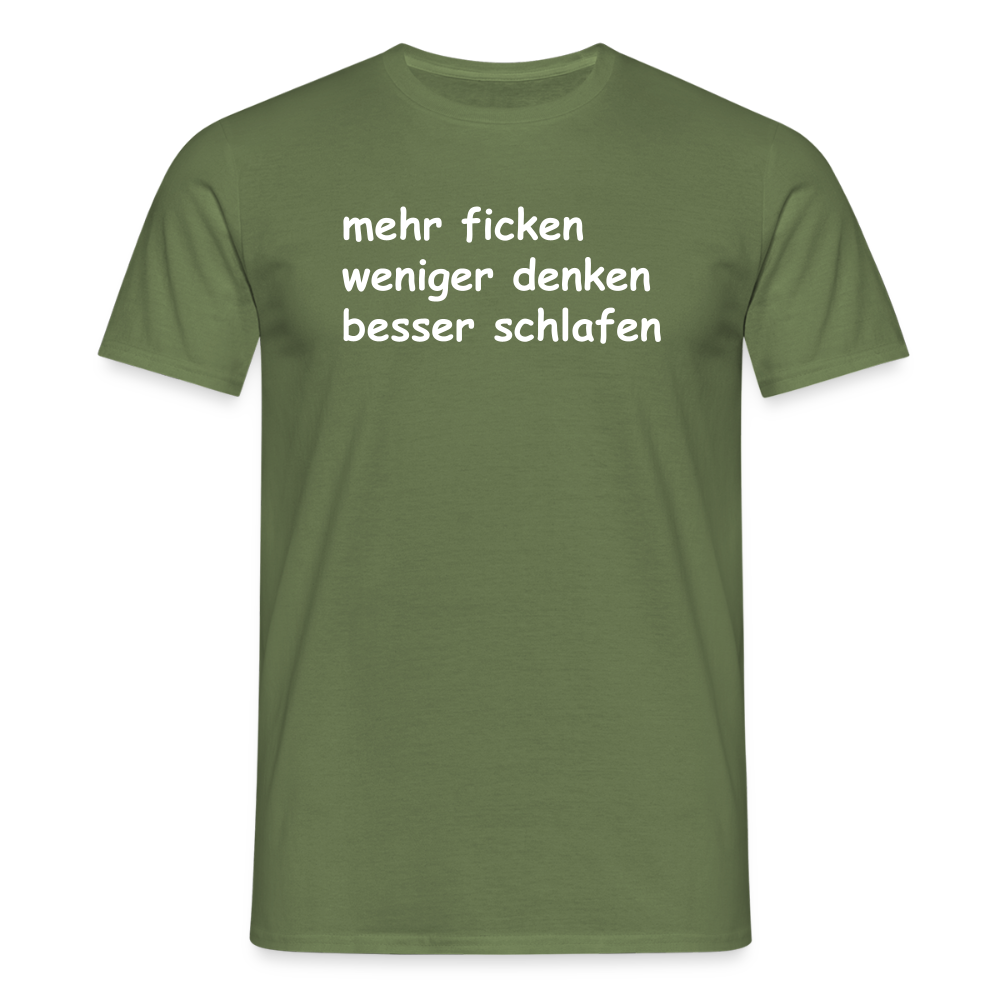 SSW2650mehr ficken weniger denken besser schlafen - Militärgrün