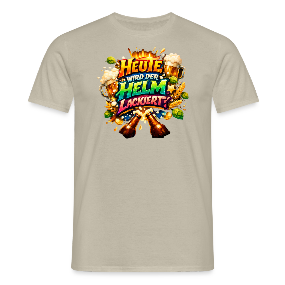 SSW2695HEUTE WIRD DER HELM LACKIERT - Sandbeige