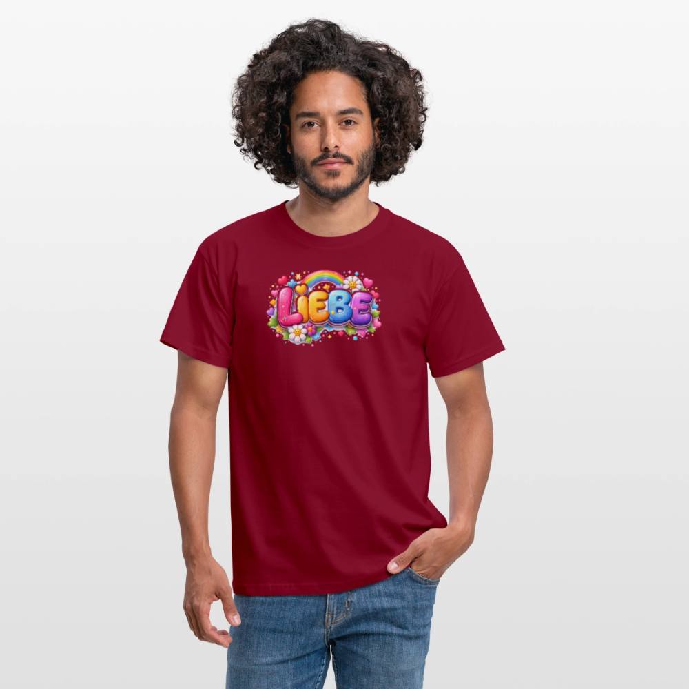 SSW2708Liebe Regenbogen - Ziegelrot