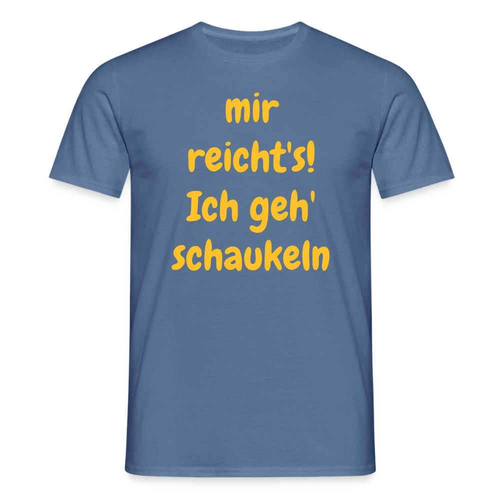 SSW2644mir reicht's! Ich geh' schaukeln - Taubenblau 