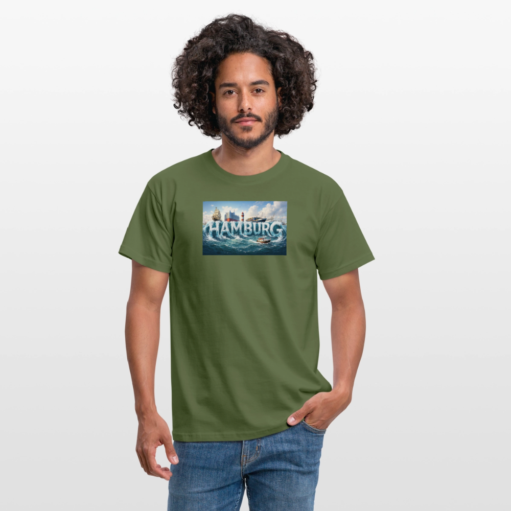 SSW2709 Hamburgerhafen - Militärgrün