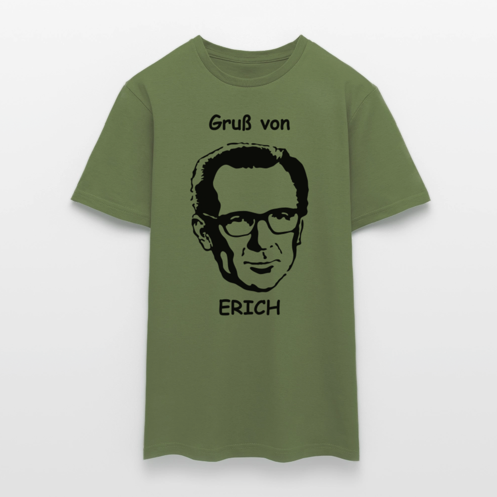 OSSI10 Gruß von  ERICH - Militärgrün