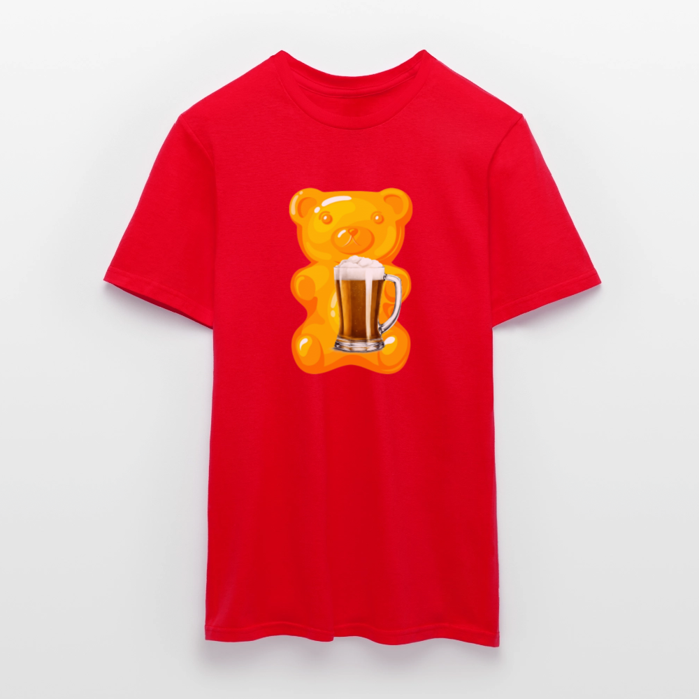 SSW2506Gummibär mit Bier - Rot