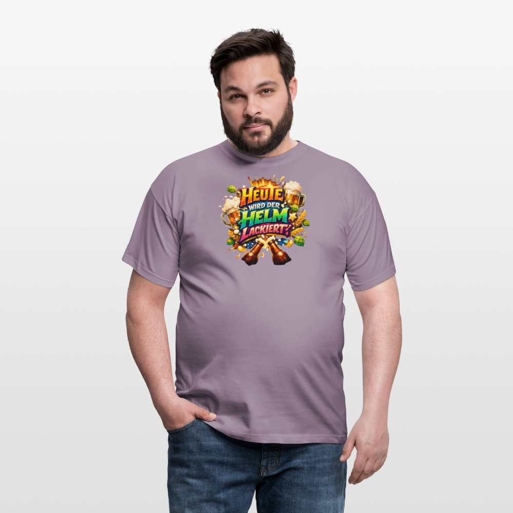 SSW2695HEUTE WIRD DER HELM LACKIERT - Lilagrau 