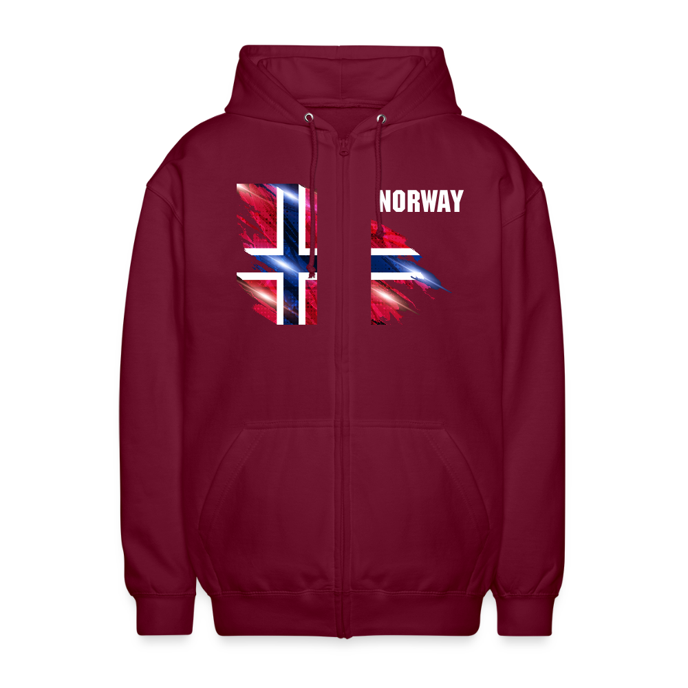 SSW2536 Flag of Norway - Bordeaux