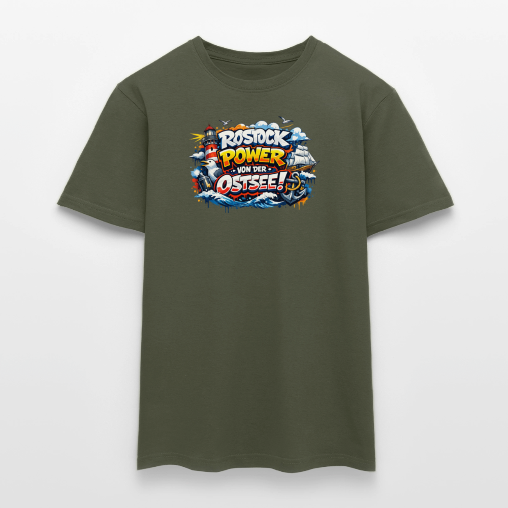 SSW2888 ROSTOCK POWER VON DER OSTSEE! - Militärgrün