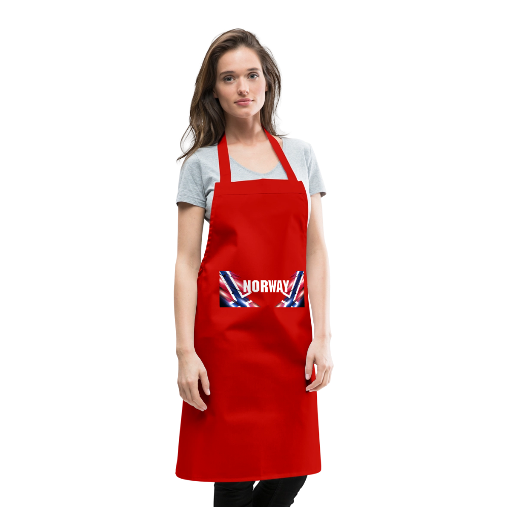 SSW2531 Kochschürze Flag of Norway - Rot